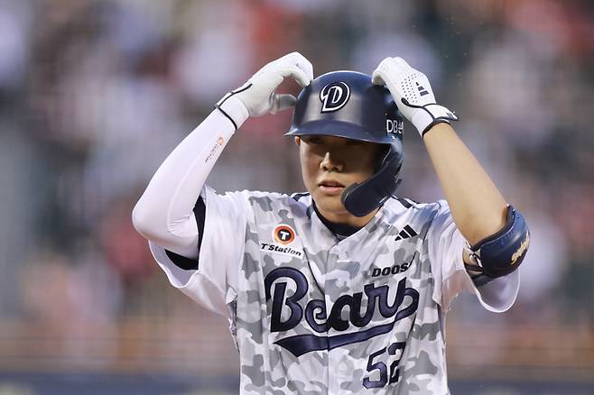 박준순이 세리머니를 하고 있다. 사진 | 연합뉴스