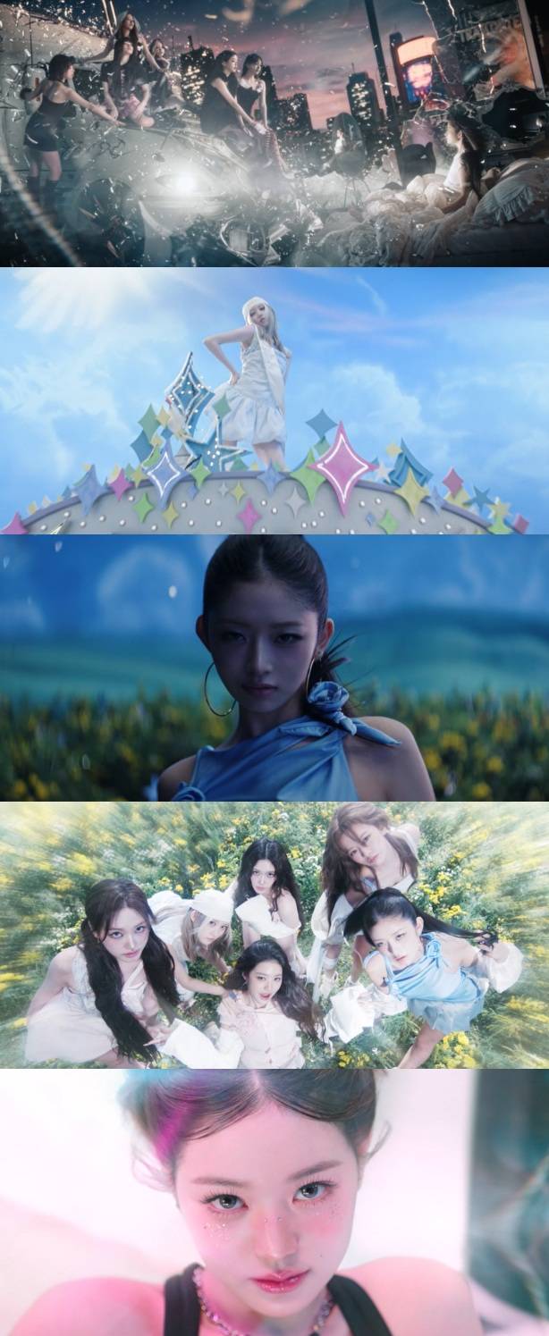 ▲ 아이브. 출처| XOXZ 뮤직비디오 캡처