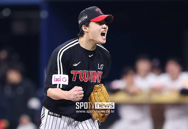 ▲ 올 시즌 경력 최고의 활약을 선보이며 전성기를 열어젖힌 임찬규 ⓒ곽혜미 기자