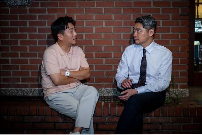 (왼쪽부터) 박명훈 배우, 백승환 감독 / 사진. ⓒ영화제작사 백그림