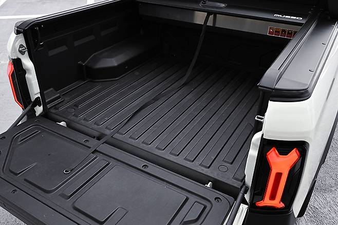 KGM 무쏘 EV. 사진: 김학수 기자