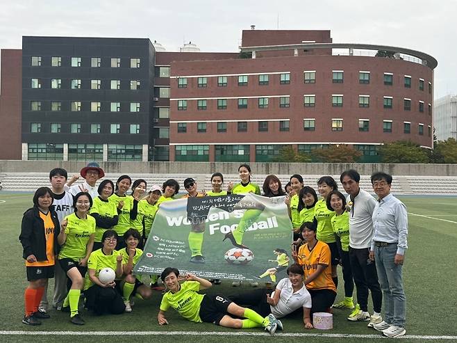 여성 축구단 FC더조이플러스. 사진 | FC더조이플러스