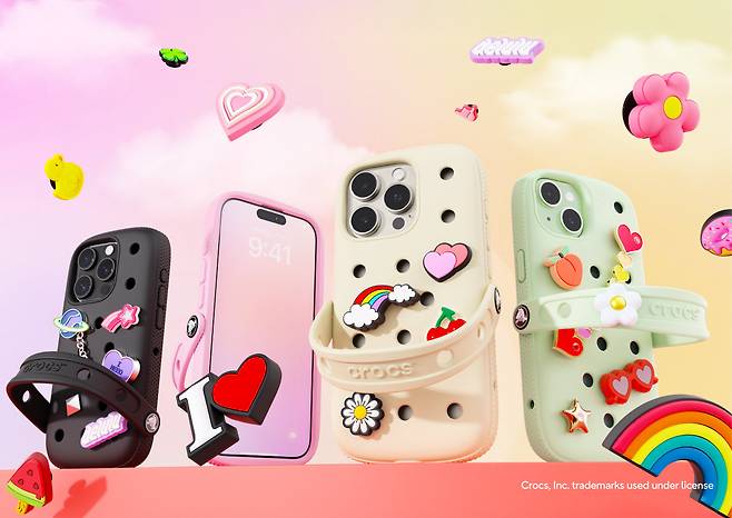 크록스 아이폰 15·16 전용 케이스 시리즈 ‘크록스 케이스’