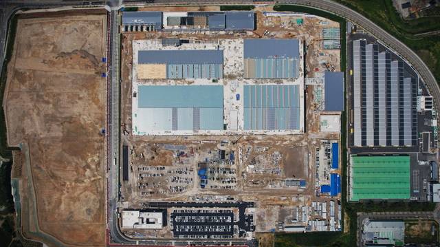 금양 기장공장 건설 현장. 금양 제공.