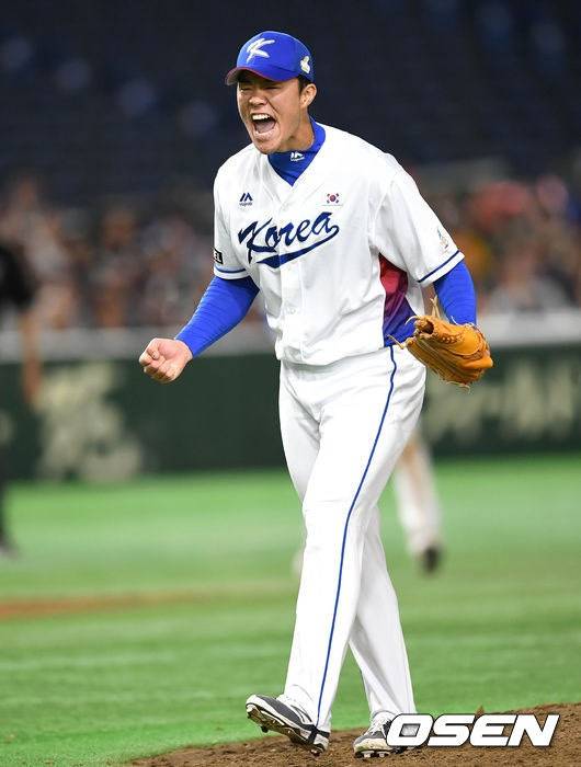 2017년 아시아프로야구챔피언십(APBC) 당시 장필준.