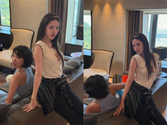 이은지와 안유진./이은지 인스타그램