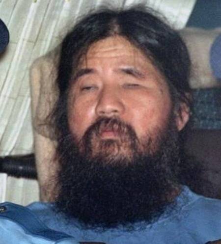 1995년 일본 도쿄에서 지하철 사린 테러 사건을 일으킨 ‘옴진리교’의 교주 아사하라 쇼코 / 사진=연합뉴스