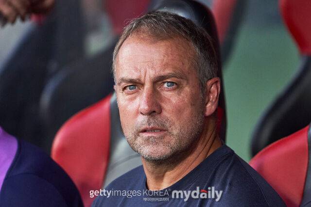 센터백 영입을 원하는 한지 플릭 감독. /게티이미지코리아