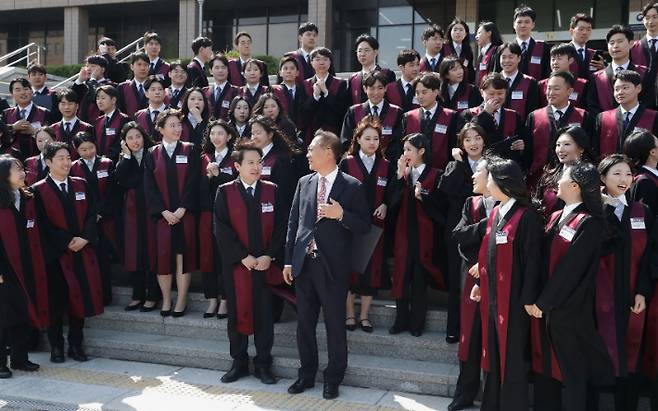 2025년 제 14회 변호사시험 합격자 검사 신규 임용 (법무부 제공)