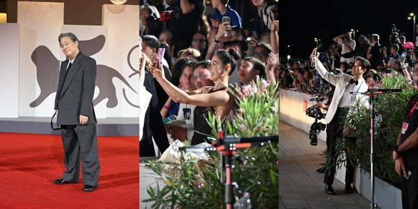 '어쩔수가없다' 박찬욱 감독, 손예진, 박희순