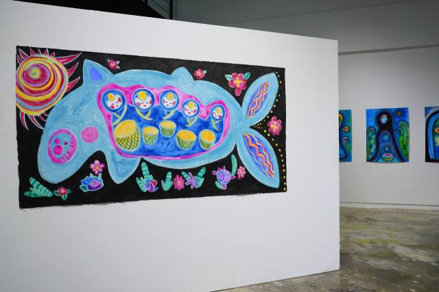 황신 작가의 전시 전경 이미지. 부산문화재단 제공