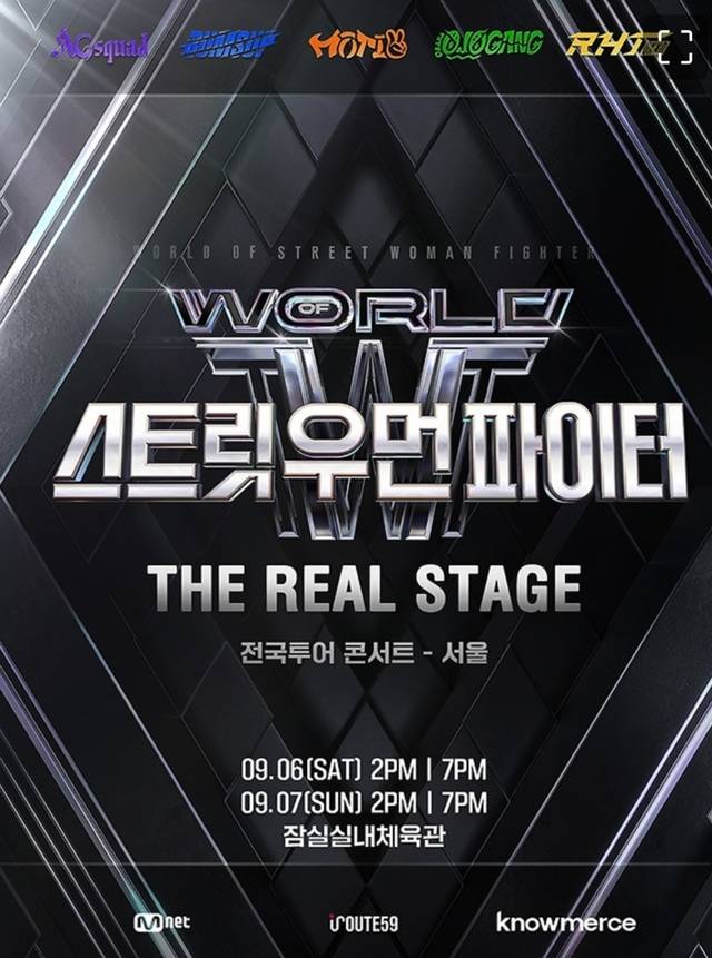 월드 오드 스트릿 우먼 파이터 포스터