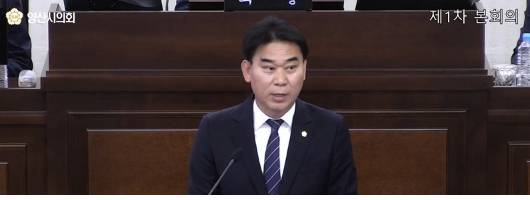 지난해 6월 최선호 양산시의원. 양산시의회 제공