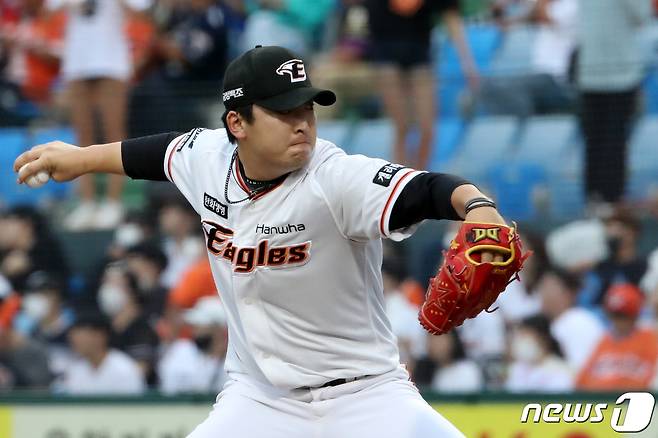 한화 이글스 강재민. /뉴스1 DB ⓒ News1 이승배 기자