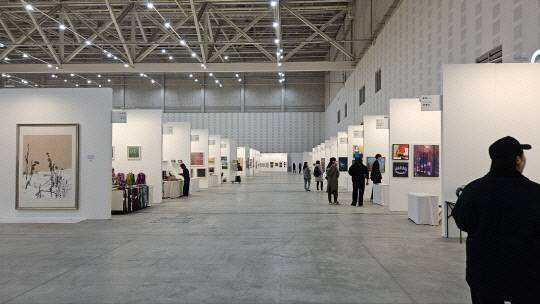 대전서 진행된 아트페어 전경. 대전일보DB