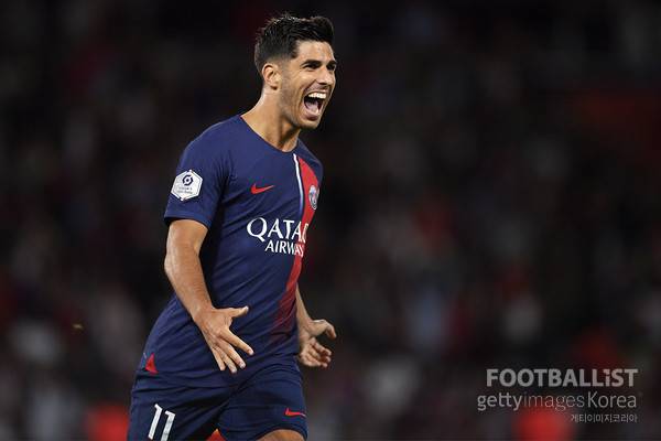 마르코 아센시오(파리생제르맹). 게티이미지코리아