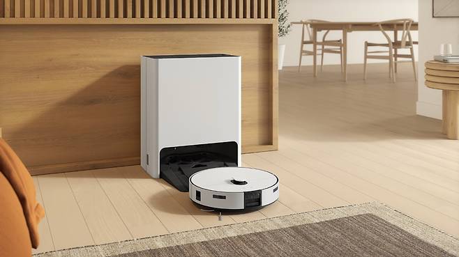 삼성전자 로봇청소기 '비스포크 AI 스팀'. 사진=삼성전자
