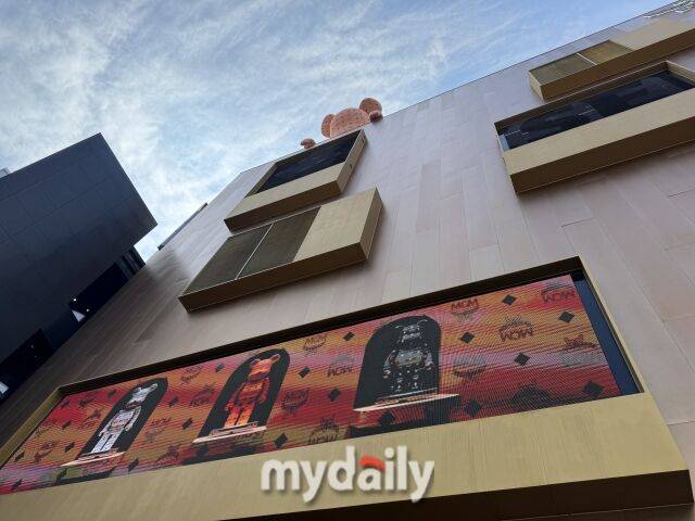 MCM 베어브릭 전시./이지혜 기자