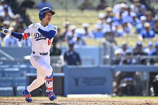 LA 다저스 김혜성. 연합뉴스