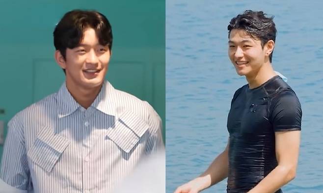 가수 김창열 아들 김주환과 배우 이종혁의 아들 이탁수가 훈훈한 비주얼로 눈길을 끌었다. ‘4인용 식탁’ 유튜브 캡처·ENA 제공