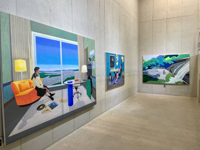 갤러리CNK 전시장 전경. 이연정 기자