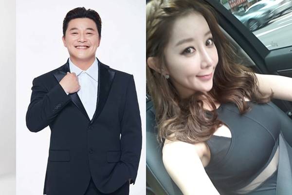 개그맨 윤정수, 원자현 (왼쪽부터)