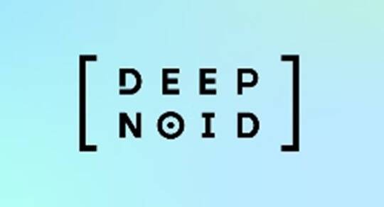 ▲딥노이드 CI. 홈페이지