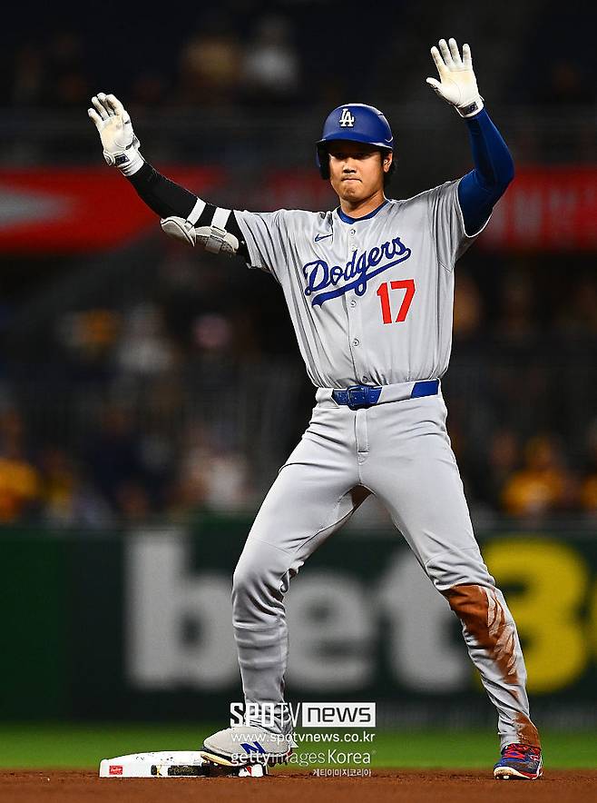 ▲ 세리머니하는 오타니 쇼헤이.