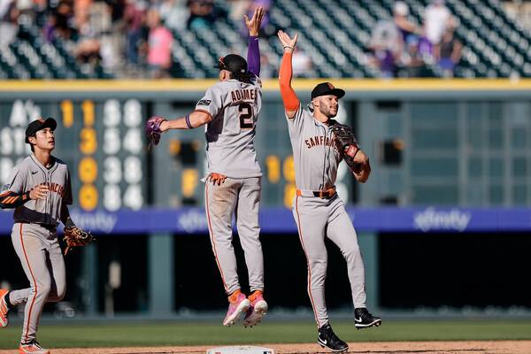 ▲ 샌프란시스코 자이언츠가 최근 승률 0.500대를 회복하며 기적의 가을 야구를 꿈꾸고 있다. 이정후도 안타 행진을 이어가는 중이다. ⓒ연합뉴스/REUTERS/AP