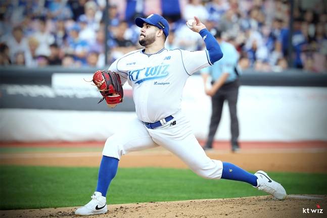 KT 엔마누엘 데 헤이수스. /사진=KT 위즈 제공