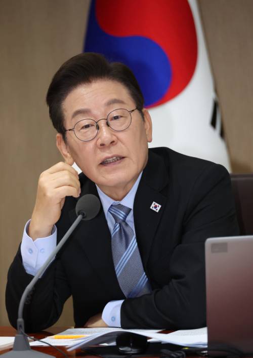 ◇이재명 대통령이 2일 용산 대통령실에서 열린 국무회의에서 발언하고 있다. 연합뉴스