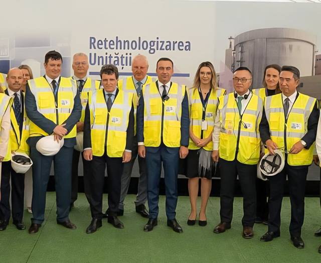 한국수력원자력은 지난 3일(현지시각) ‘루마니아 체르나보다 원전 설비개선사업’ 착공식을 체르나보다 원전 현장에서 개최했다고 4일 밝혔다. / 한수원