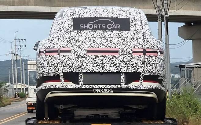 사진 : 제네시스 GV90 테스트카 (출처=Shorts Car)