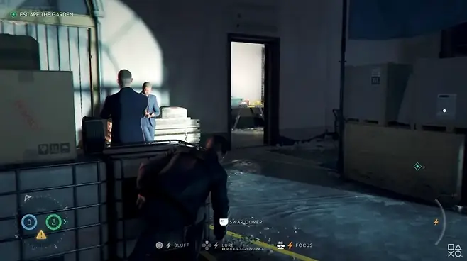 ▲ Q 가젯을 통해 적을 교란한 뒤 조용히 처리할 수도 있다