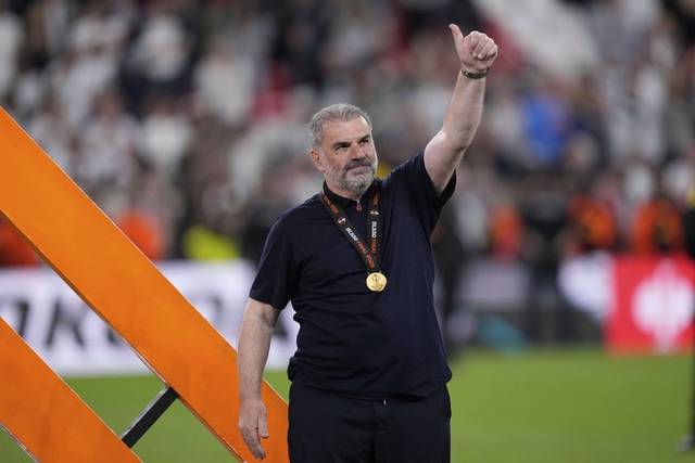 안지 포스테코글루 감독. AP뉴시스