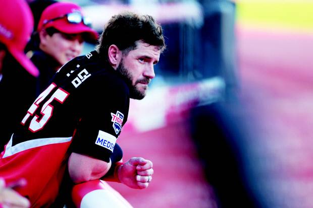 4일 챔피언스필드에서 예정됐던 KIA와 SSG의 경기가 취소됐다. 허리 통증으로 이날 엔트리에서 제외된 위즈덤은 비로 마음 편히 휴식을 취하게 됐다.
<KIA 타이거즈 제공>