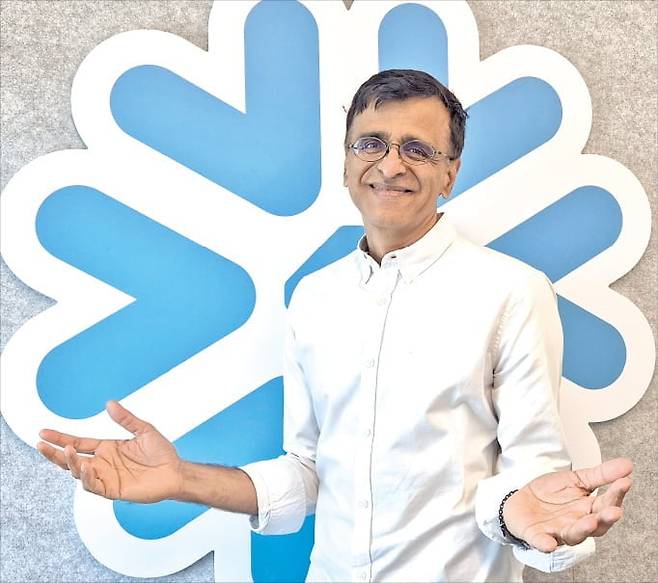 스노우플레이크의 슈리다 라마스워미 최고경영자(CEO) 사진=한국경제신문