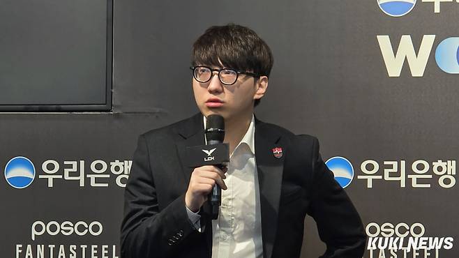 박승진 농심 레드포스 감독. 김영건 기자