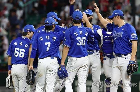 삼성 선수들 / 사진=연합뉴스