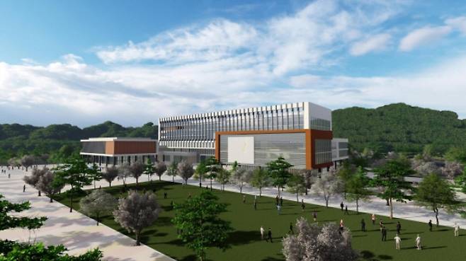 가업동에 조성될 여주 신청사 조감도. /사진제공=여주시