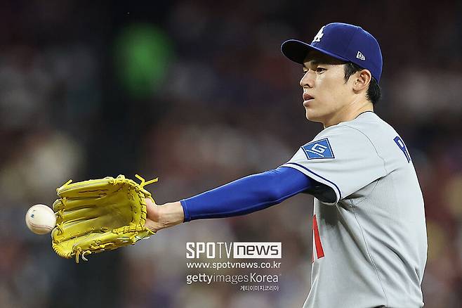 ▲ 어깨 부상 후 재활 등판에서도 인상적인 모습을 보여주지 못하고 있는 사사키 로키