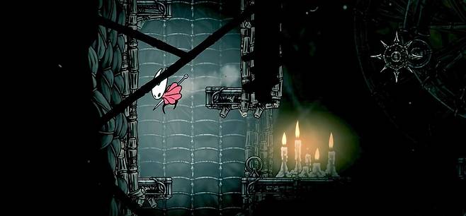 - 예배당 내부로 진입해 아래로 내려가면 플랫포밍이 시작된다