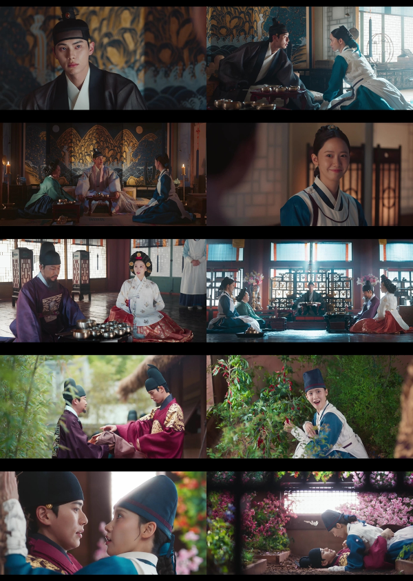 지난 6일(토) 방송된 tvN 토일드라마 ‘폭군의 셰프’ 5회에서는 연지영(임윤아 분)의 마음을 풀어주기 위한 이헌(이채민 분)의 달달한 선물 공세가 이어져 보는 이들을 설레게 만들었다.