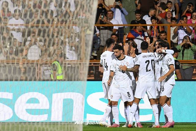 크리스티아누 호날두의 골 세리머니. /AFPBBNews=뉴스1