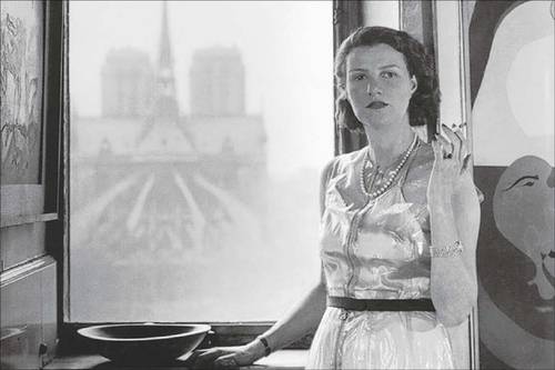 사진작가 로지 앙드레가 1940년 프랑스 파리에서 촬영한 페기 구겐하임.