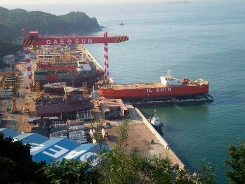 대선조선의 영도조선소. /조선DB