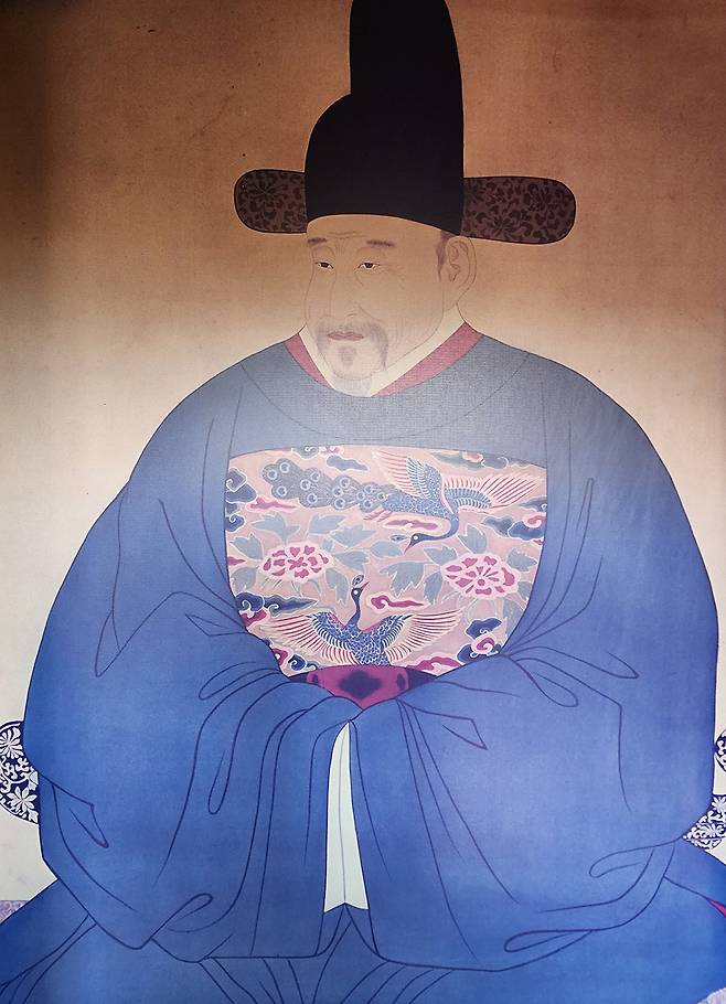 사암 박순 영정