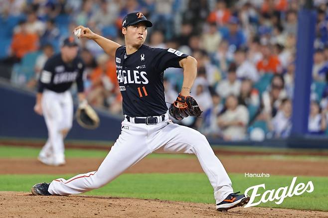 한화 엄상백. 한화 이글스 제공