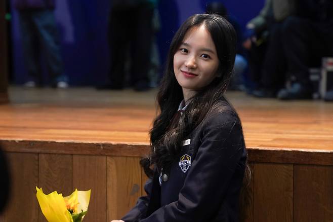 SBS 드라마 ‘트라이:우리는 기적이 된다’에서 서우진 역을 연기한 배우 박정연 촬영 현장 이미지. 사진 솔트엔터테인먼트