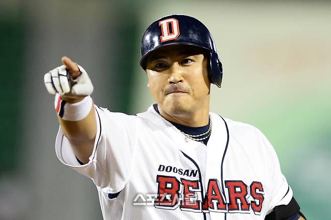 2015시즌 두산 시절 홍성흔. 잠실 | 박진업 기자 upandup@sportsseoul.com